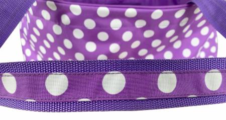 GQ Purple Dot Tote