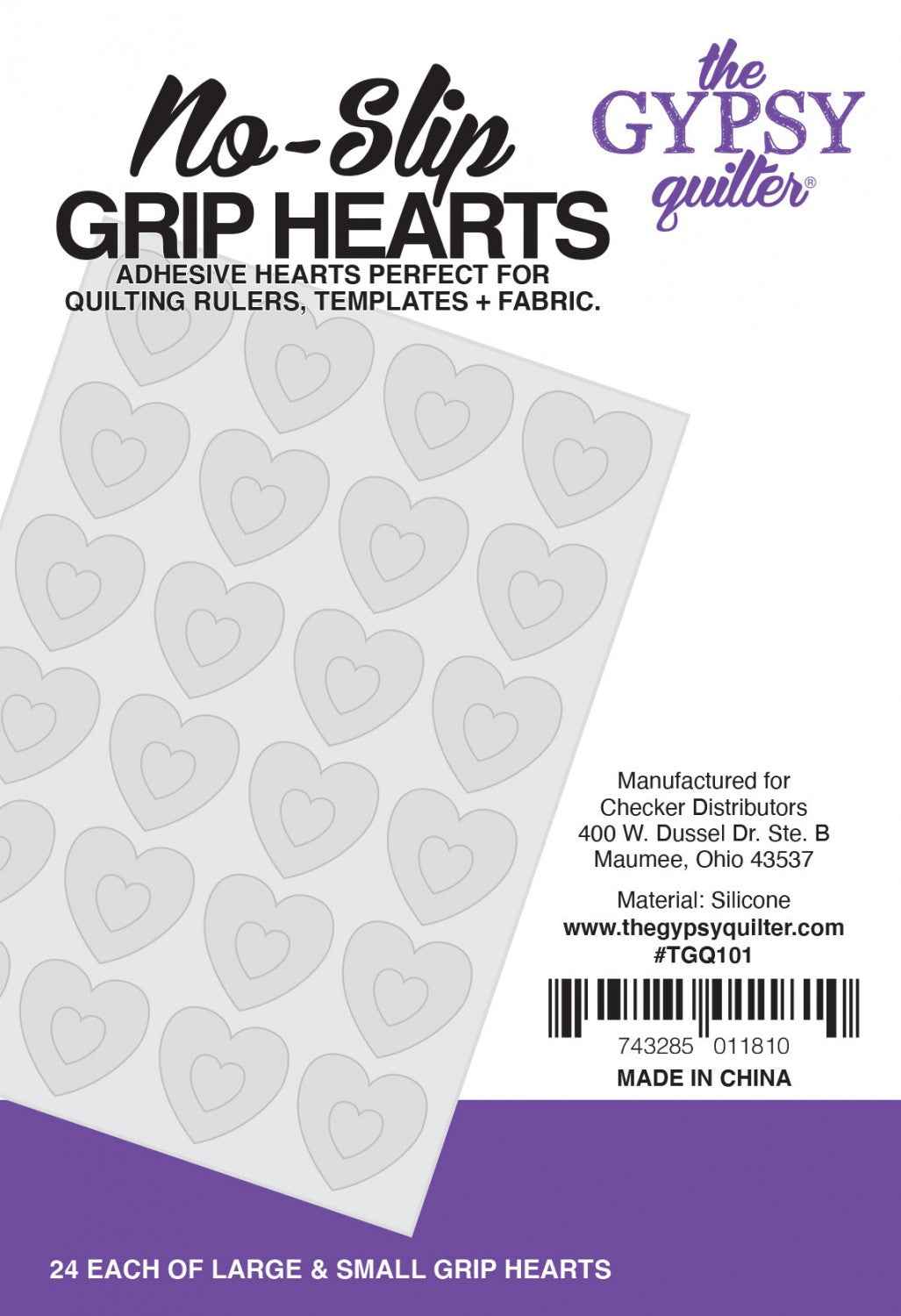 TGQ Stuck On You Grip Hearts