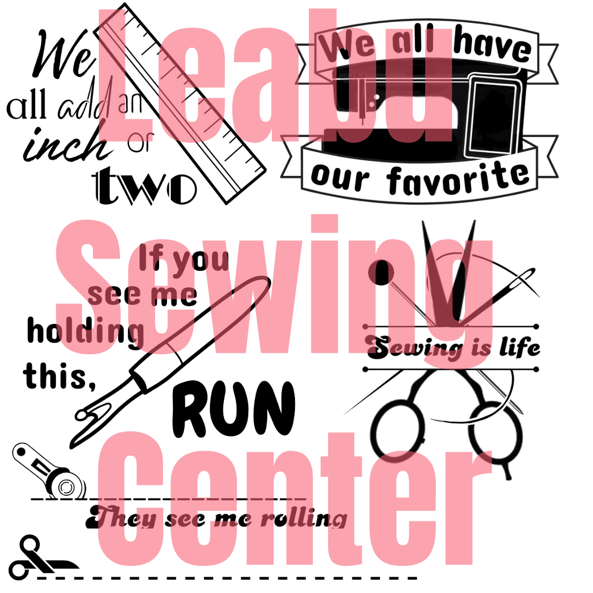 Leabu Originals: Sewing Room SVG's
