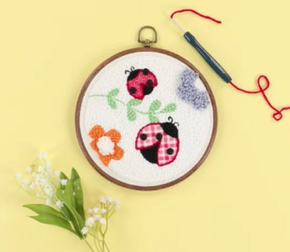 Bugs & Bloom - Punch Needle Kit