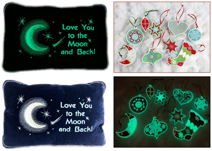 Floriani Embroidery Thread - Glow in the dark