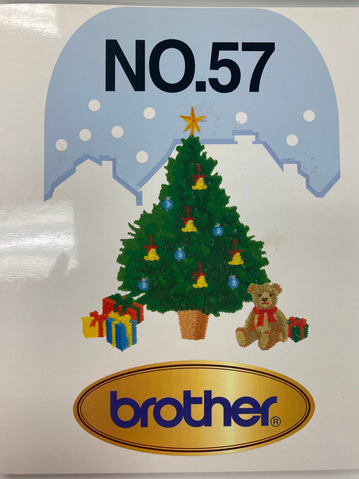 Brother Embroidery Card + Folder