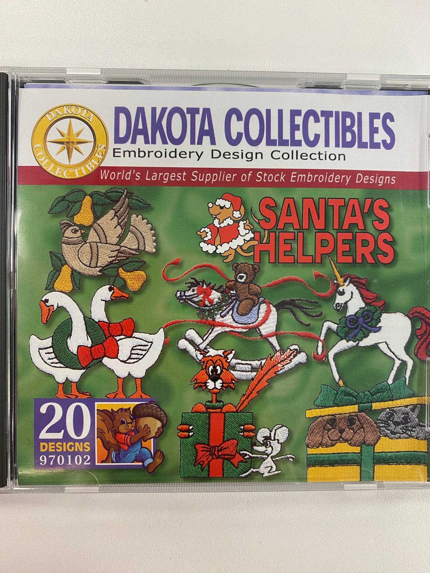 Dakota Collections- CD Embroidery Designs