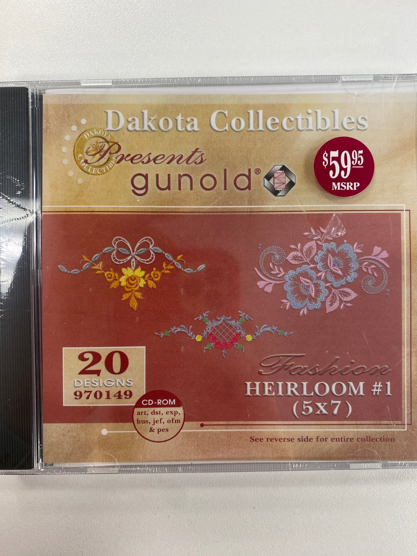 Dakota Collections- CD Embroidery Designs