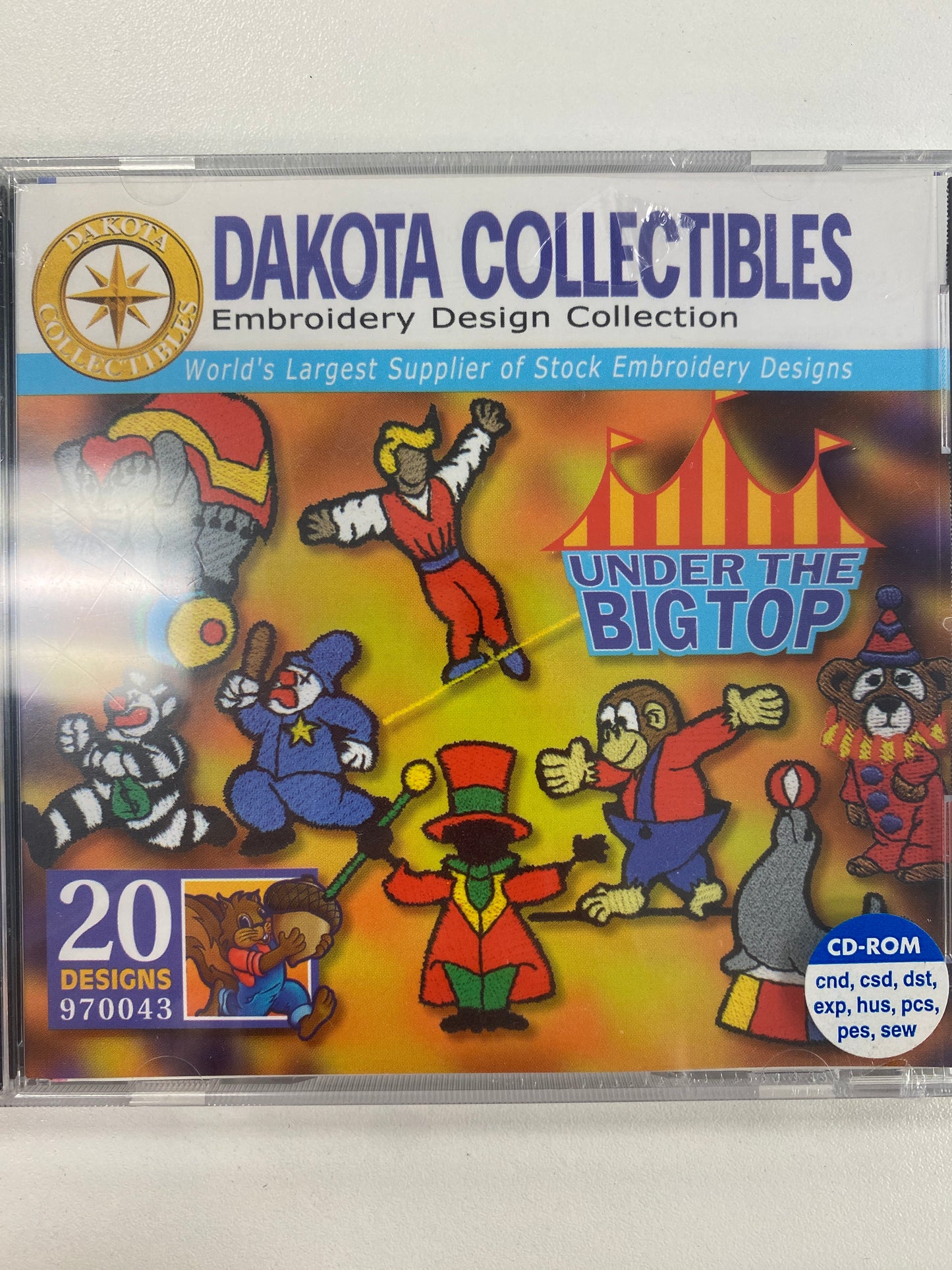 Dakota Collections- CD Embroidery Designs