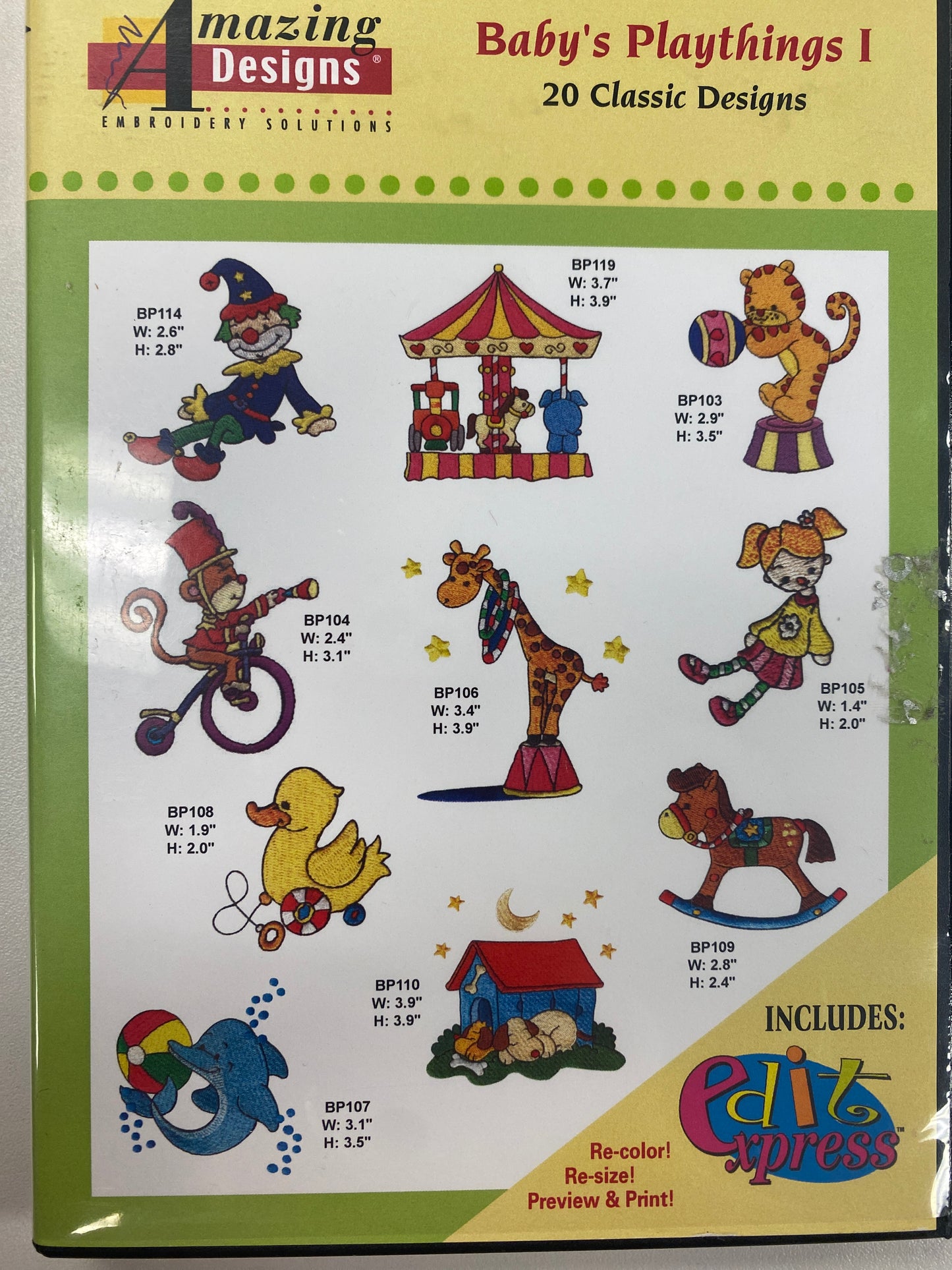 Amazing Designs - CD Embroidery Designs