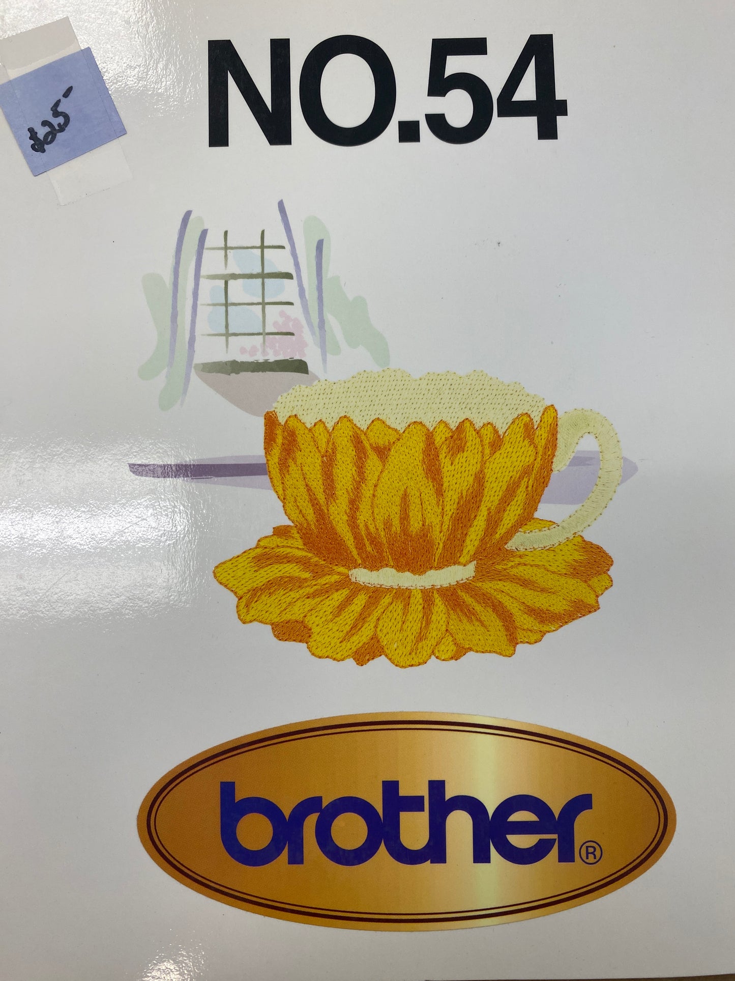 Brother Embroidery Card + Folder