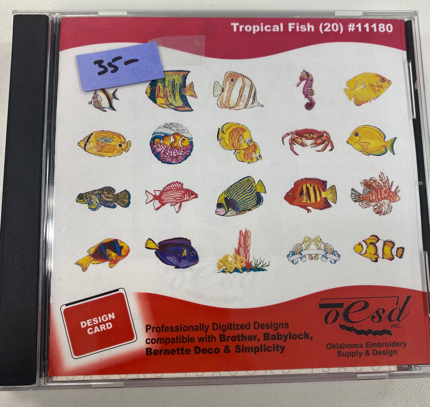 OESD Embroidery Cards
