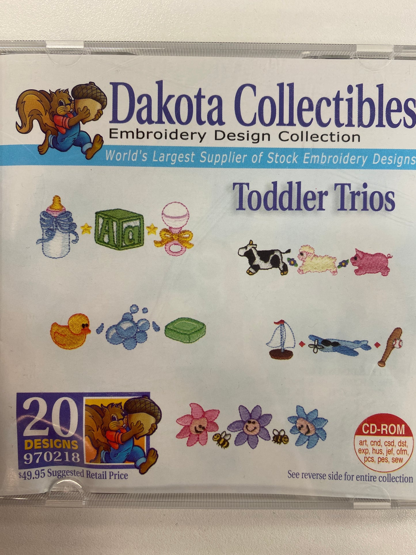 Dakota Collections- CD Embroidery Designs