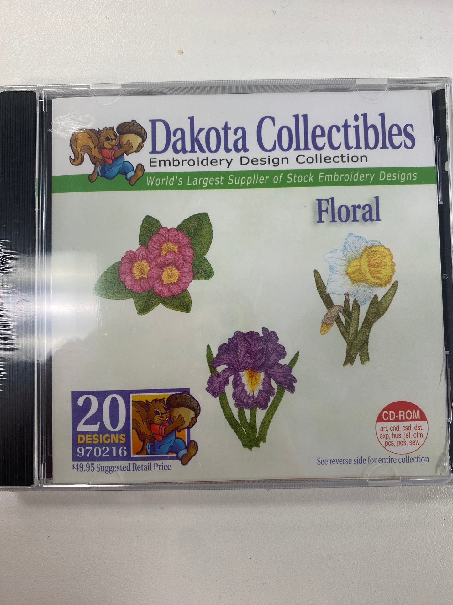 Dakota Collections- CD Embroidery Designs