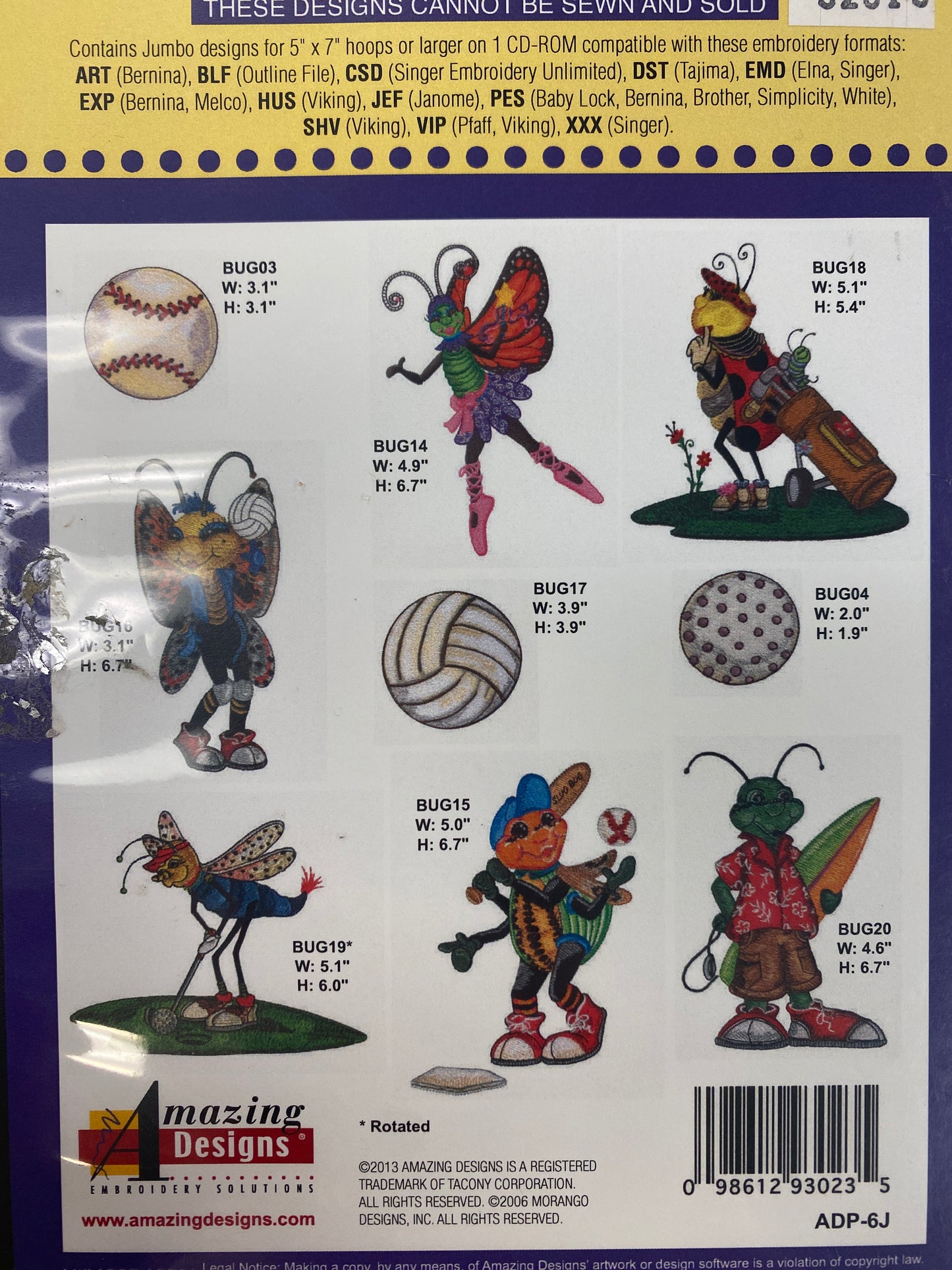 Amazing Designs - CD Embroidery Designs