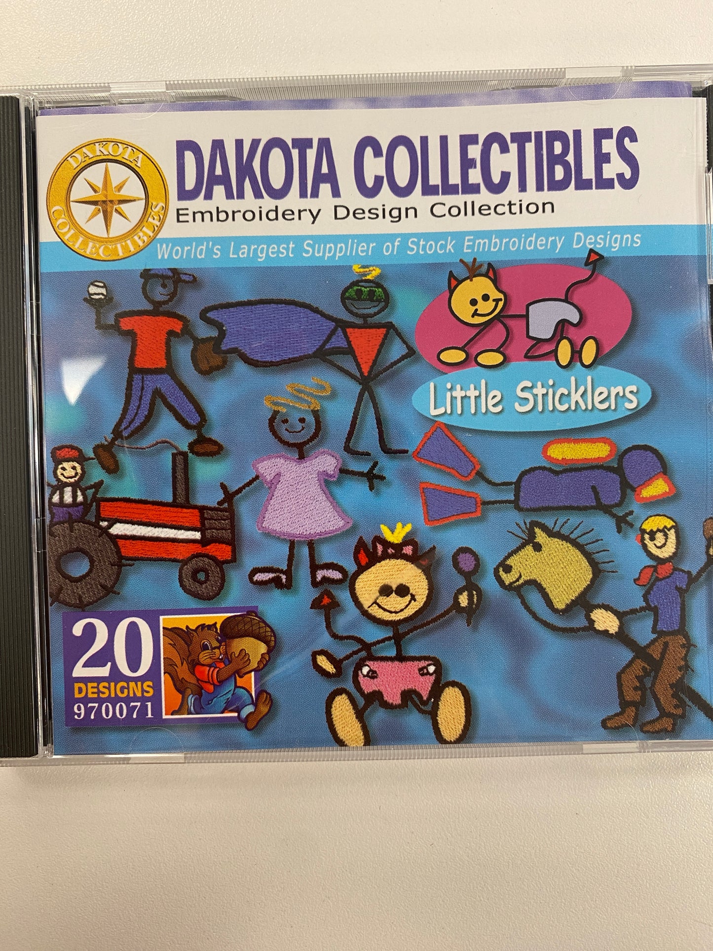 Dakota Collections- CD Embroidery Designs