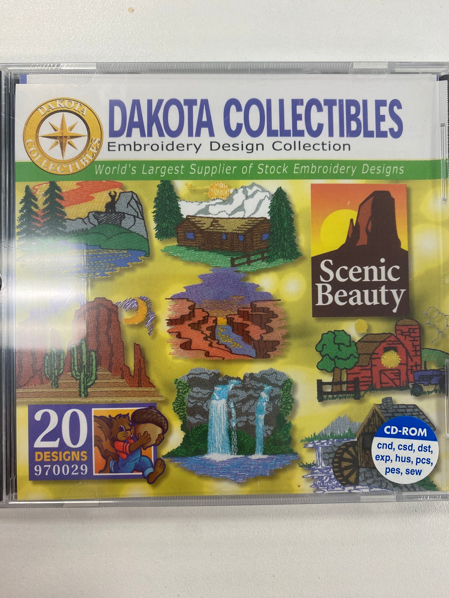 Dakota Collections- CD Embroidery Designs