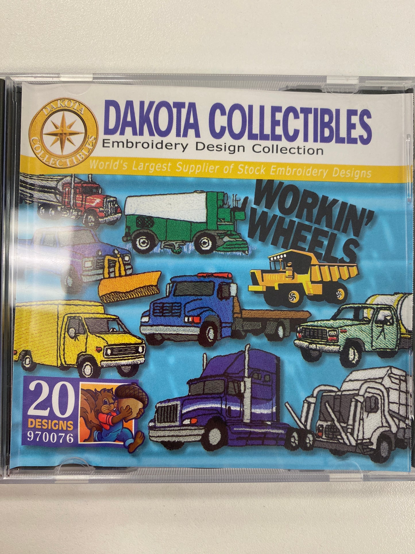 Dakota Collections- CD Embroidery Designs