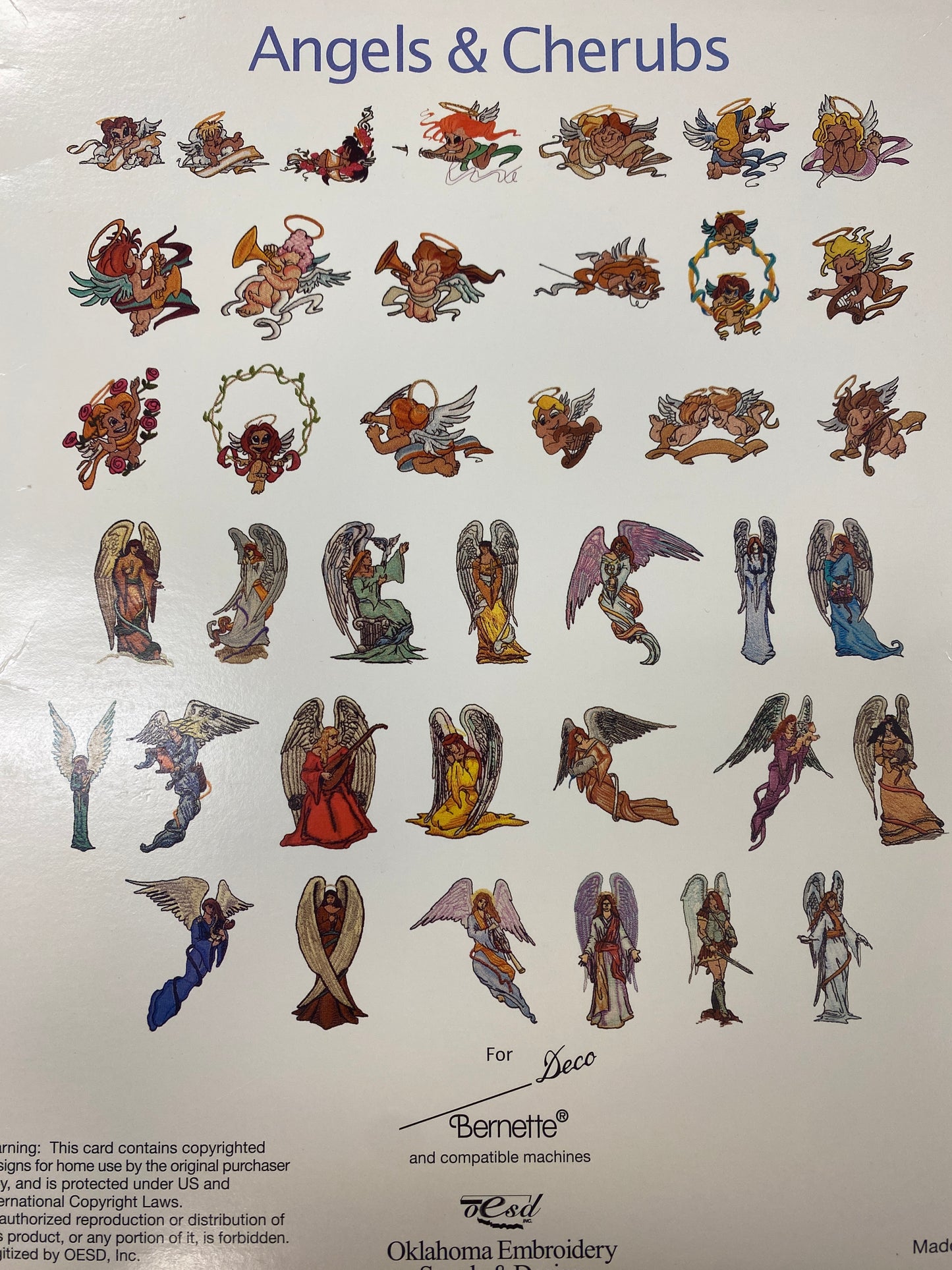 Studio Bernina- Embroidery Cards