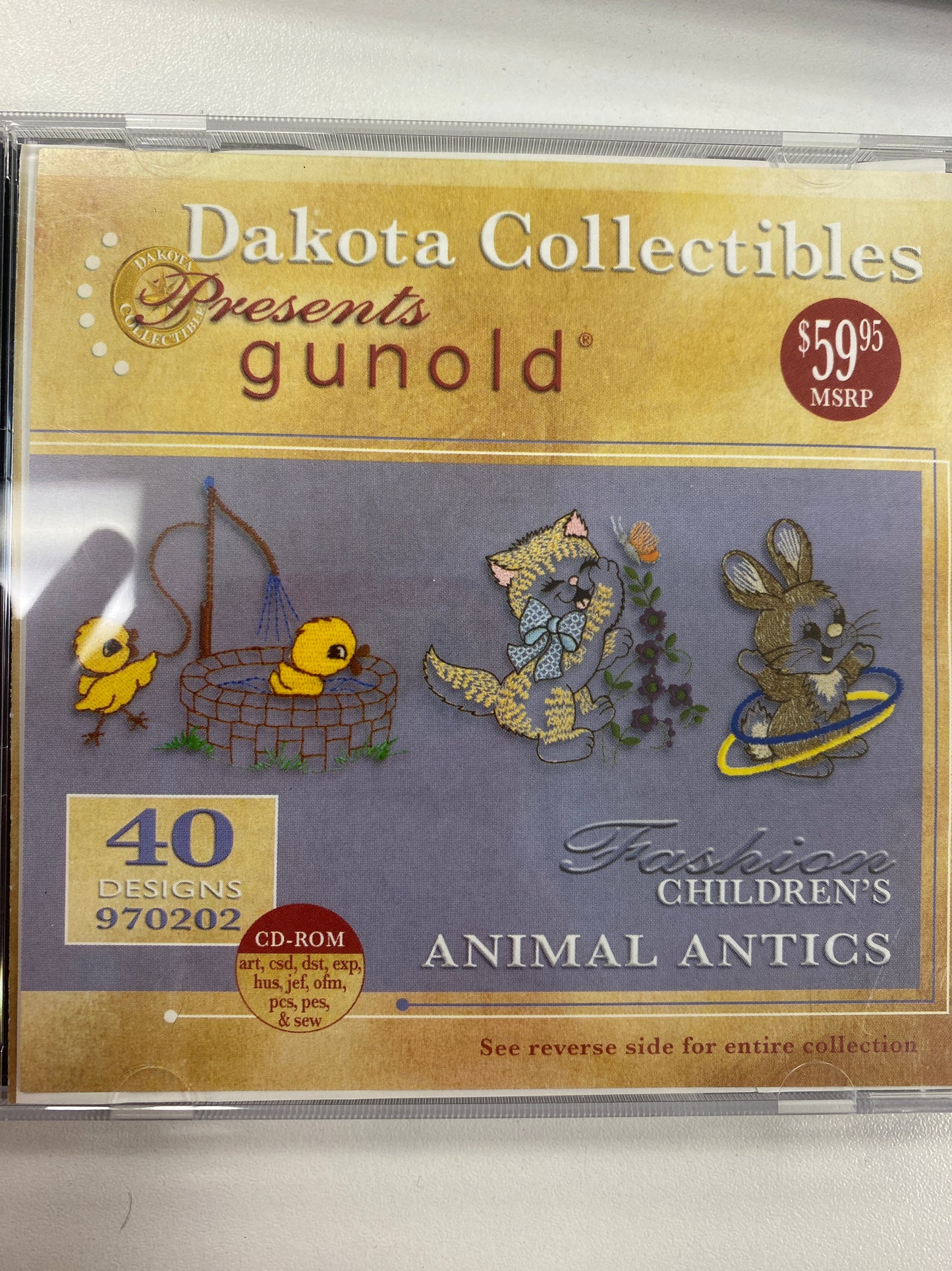 Dakota Collections- CD Embroidery Designs