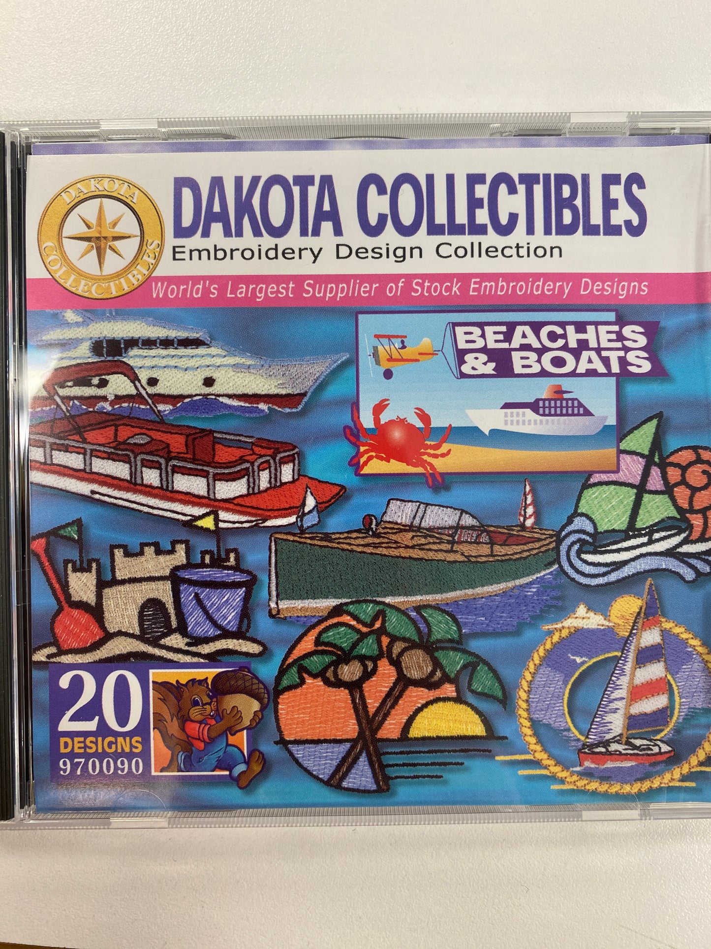 Dakota Collections- CD Embroidery Designs