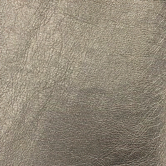 Eversewn - Metallic Grey Faux Leather Fabric 54"x 19"