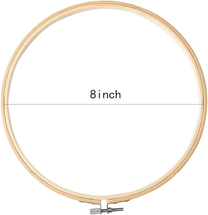 Wooden 8" Embroidery Hoop