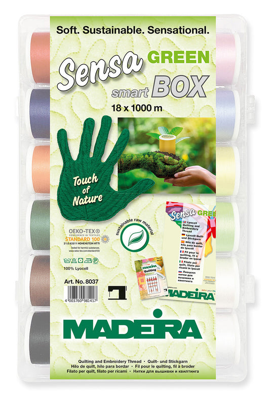 Madeira Sensa Green Smart Box- 18ct Thread Kit