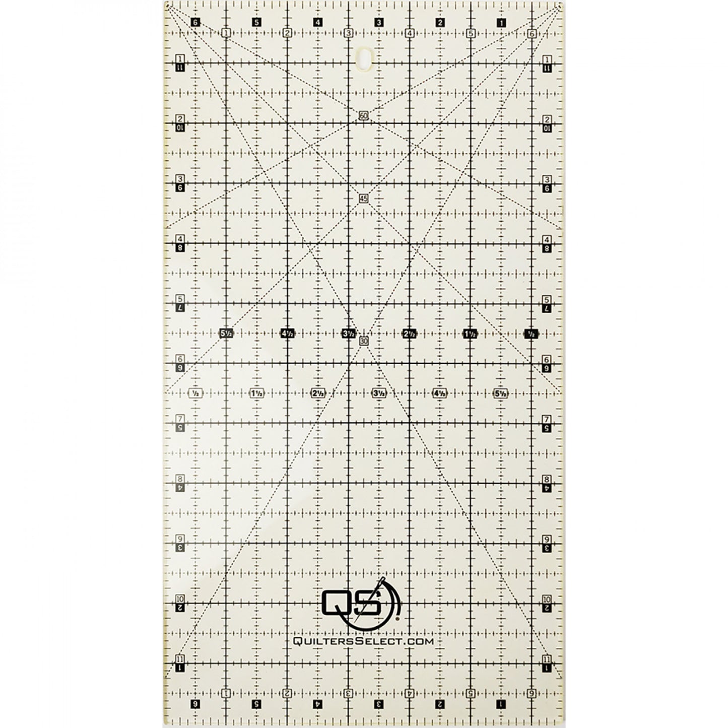 Quilters Select Non-Slip Rulers, Various sizes