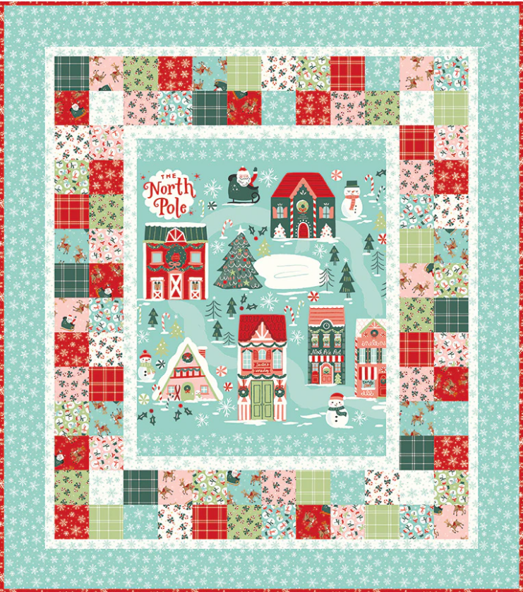 North Pole Panel Quilt Kit
