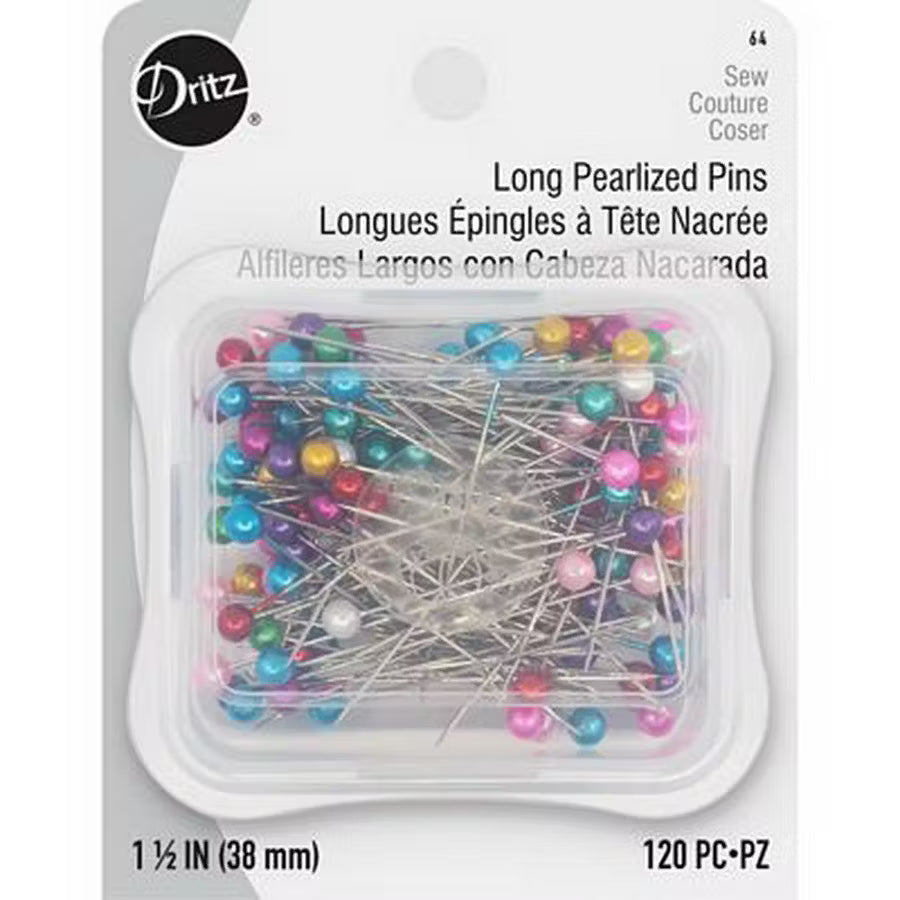 Dritz-1 1/2 Long Pearlized Pins.
