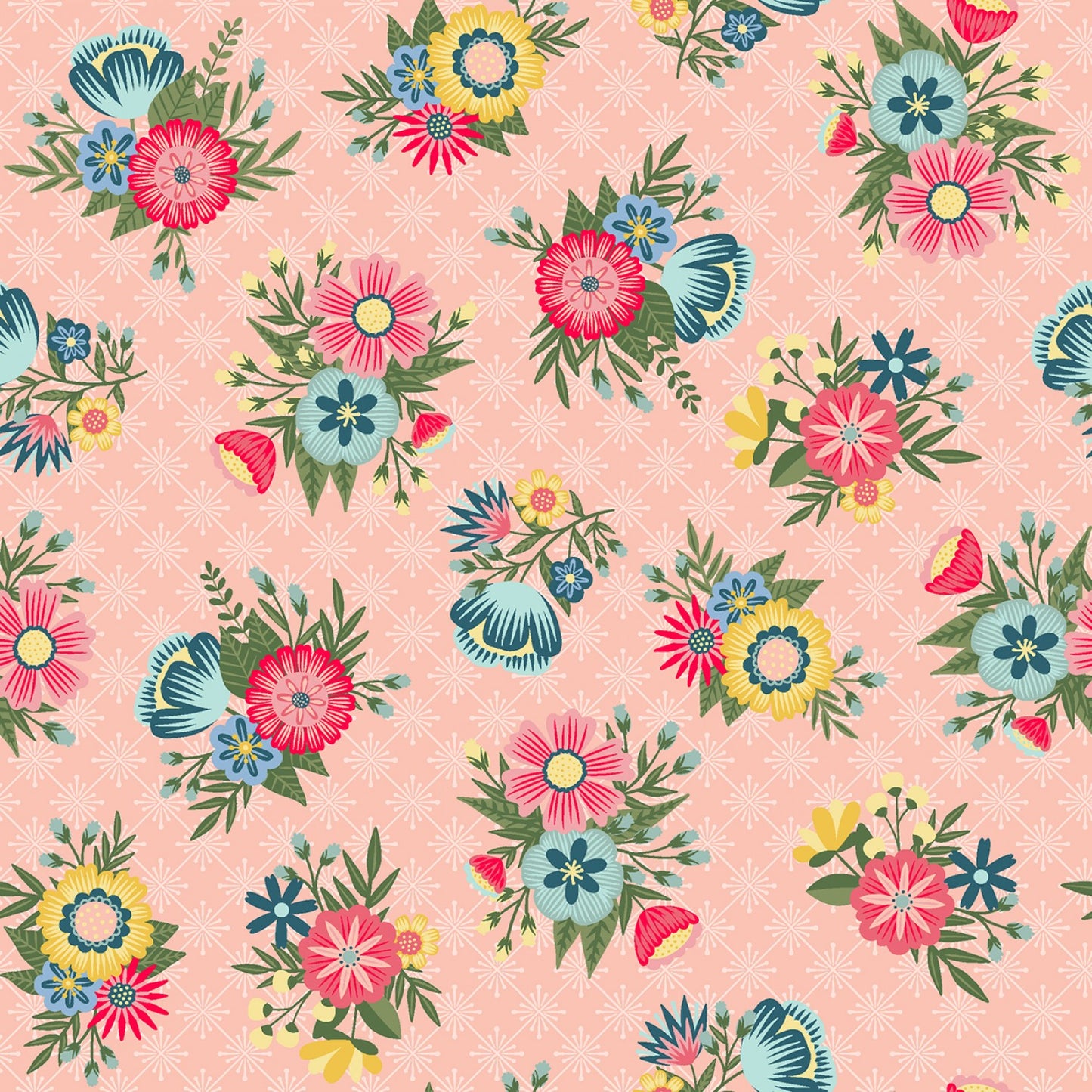 Kimberbell Vintage Flora Fabric yardage