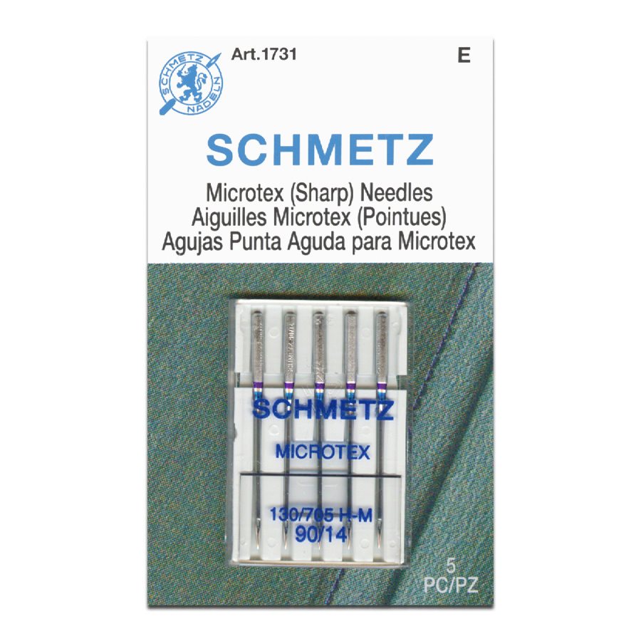 Microtex (Sharp) Needles, Size 90/14