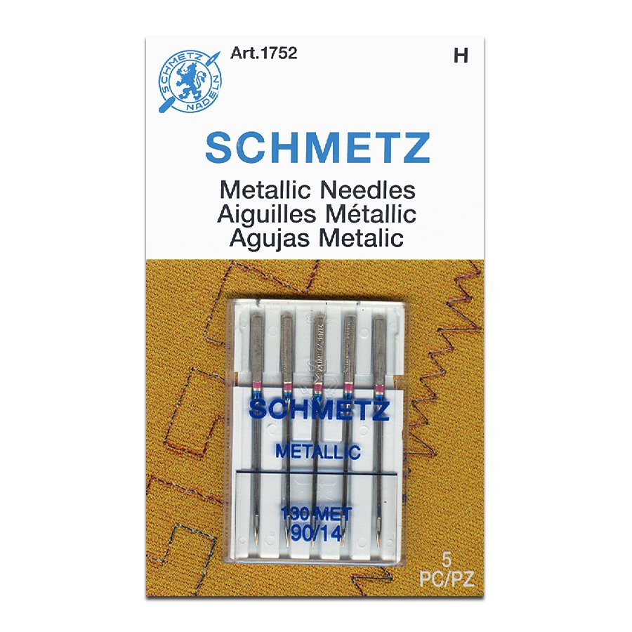 Schmetz Needles - Chrome - Embroidery - Size 90/14