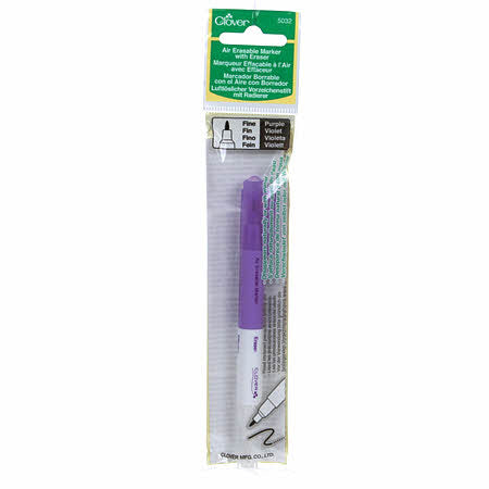 Air Erasable Marker With Eraser Purple