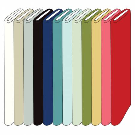 Silky Solids Fabric Yardage by Kimberbell