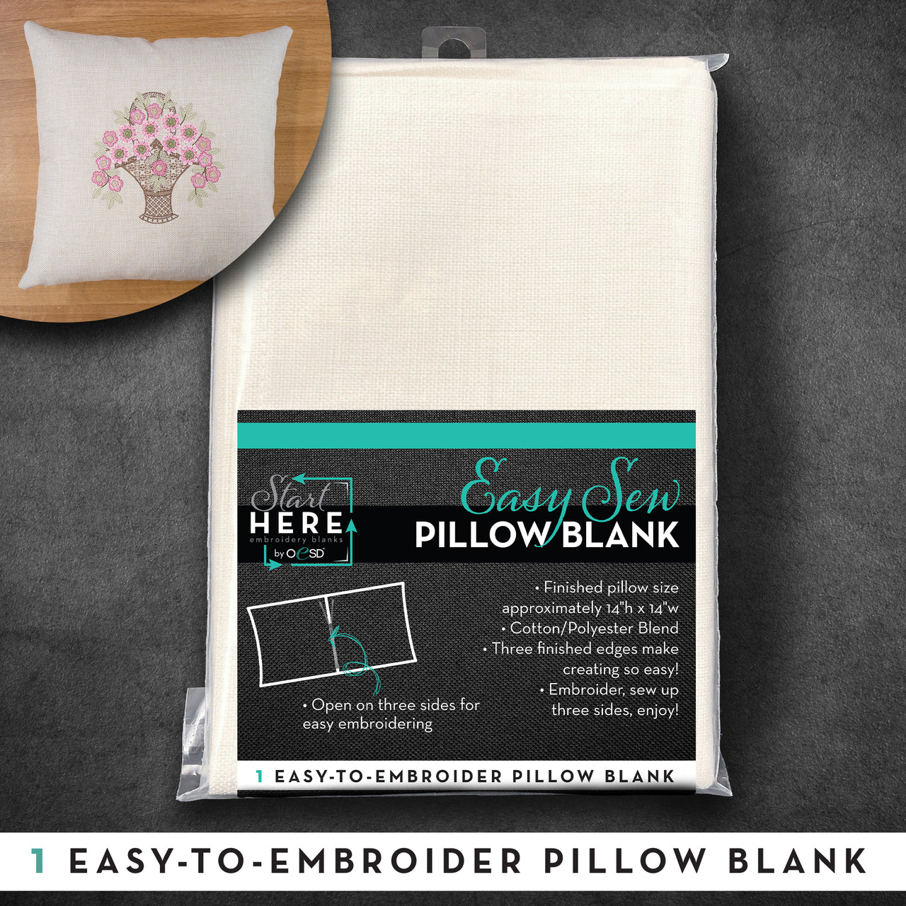 OESD Easy Sew Pillow Blank