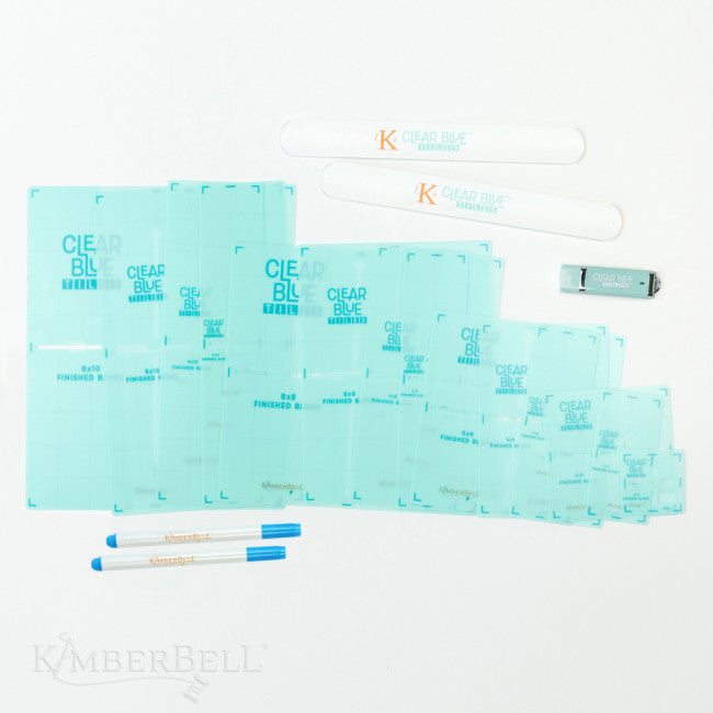 Kimberbell Clear Blue Tiles Essentials Set