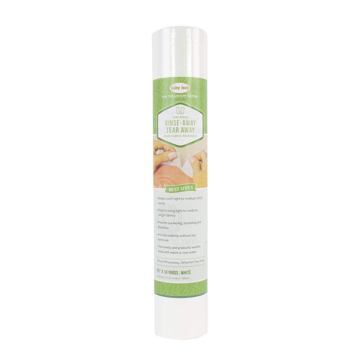 Baby Lock Rinse Away, Tear-Away, Medium Weight
