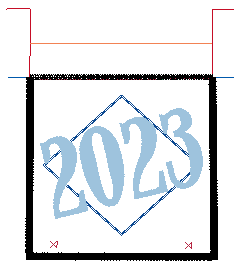 2023 Embroidered Mini Calendar