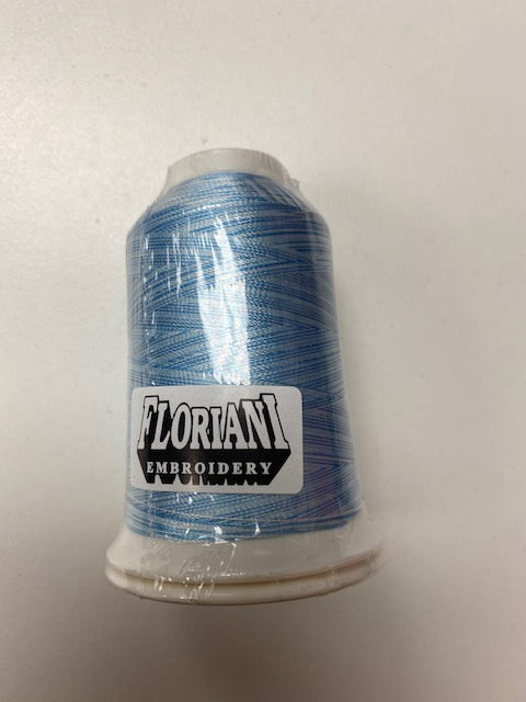 Floriani Variegated Polyester Embroidery Thread