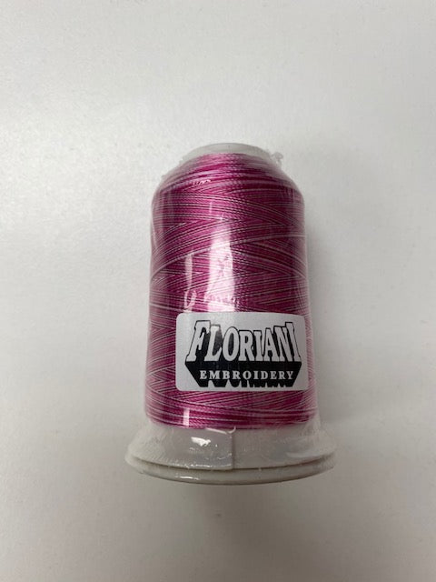 Floriani Variegated Polyester Embroidery Thread