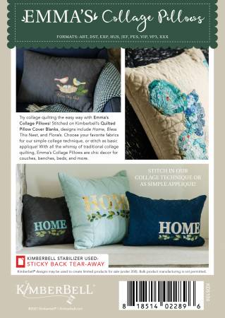 Emma's Collage Pillows