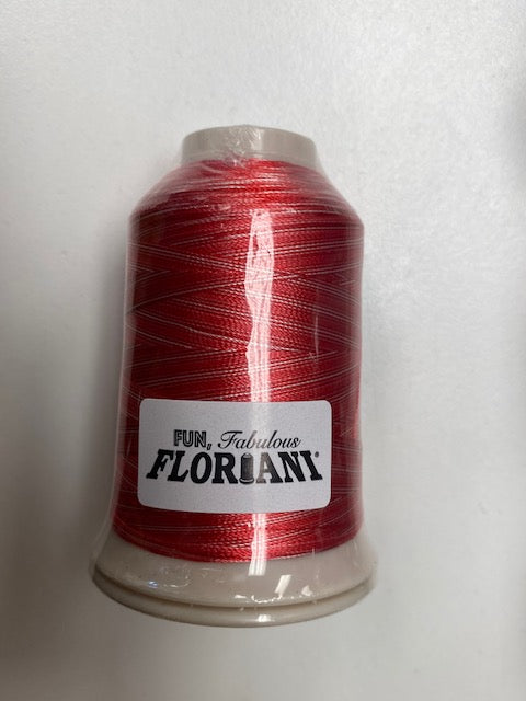 Floriani Variegated Polyester Embroidery Thread