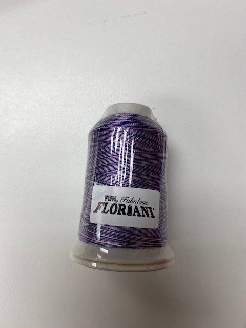 Floriani Variegated Polyester Embroidery Thread