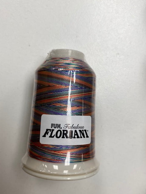 Floriani Variegated Polyester Embroidery Thread