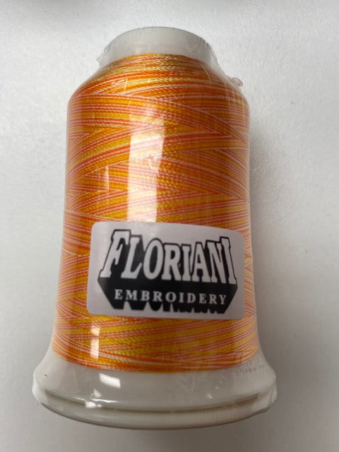 Floriani Variegated Polyester Embroidery Thread