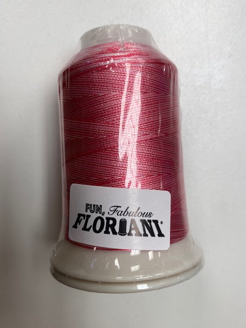 Floriani Variegated Polyester Embroidery Thread