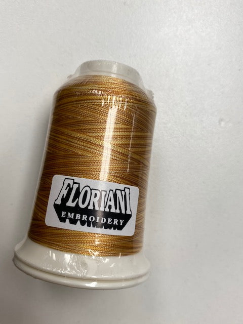 Floriani Variegated Polyester Embroidery Thread