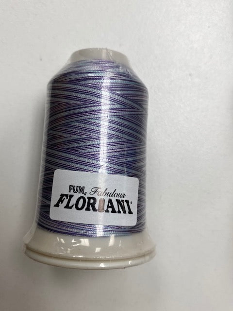 Floriani Variegated Polyester Embroidery Thread