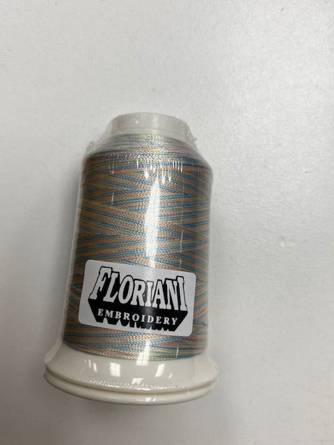 Floriani Variegated Polyester Embroidery Thread