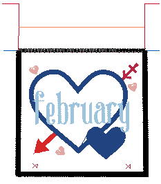 2023 Embroidered Mini Calendar