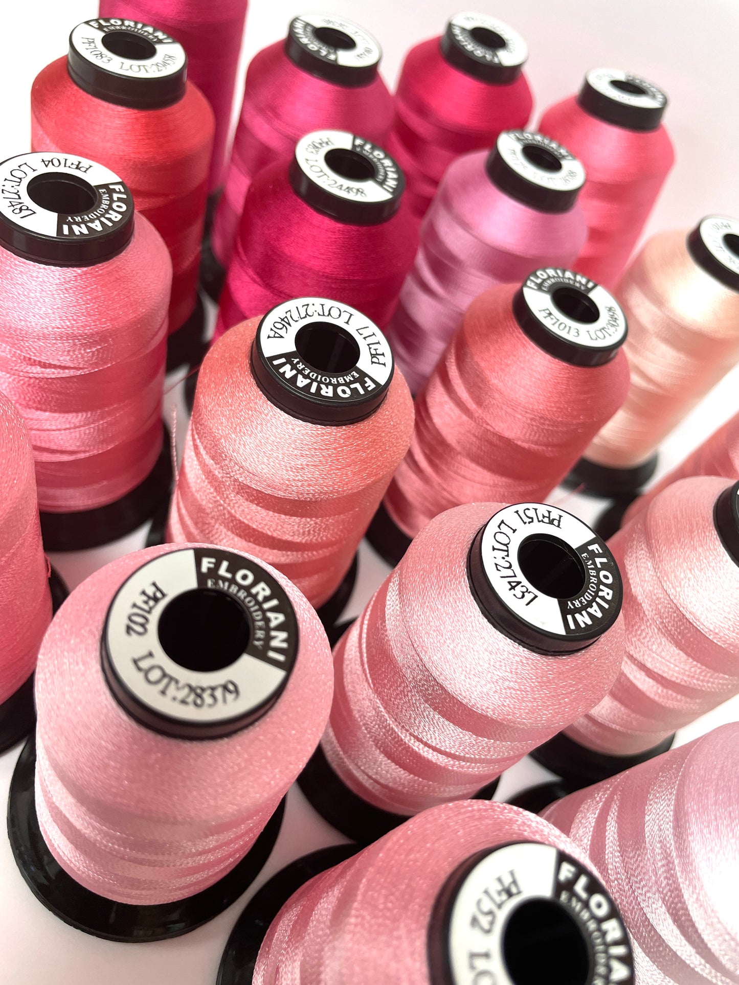 Floriani Embroidery Thread - Pinks