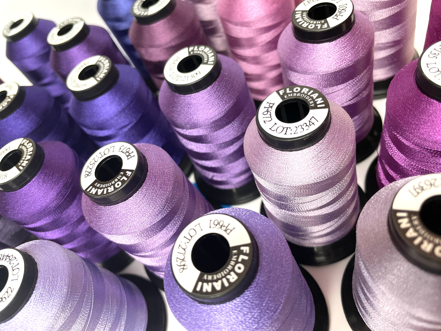 Floriani Embroidery Thread - Purples